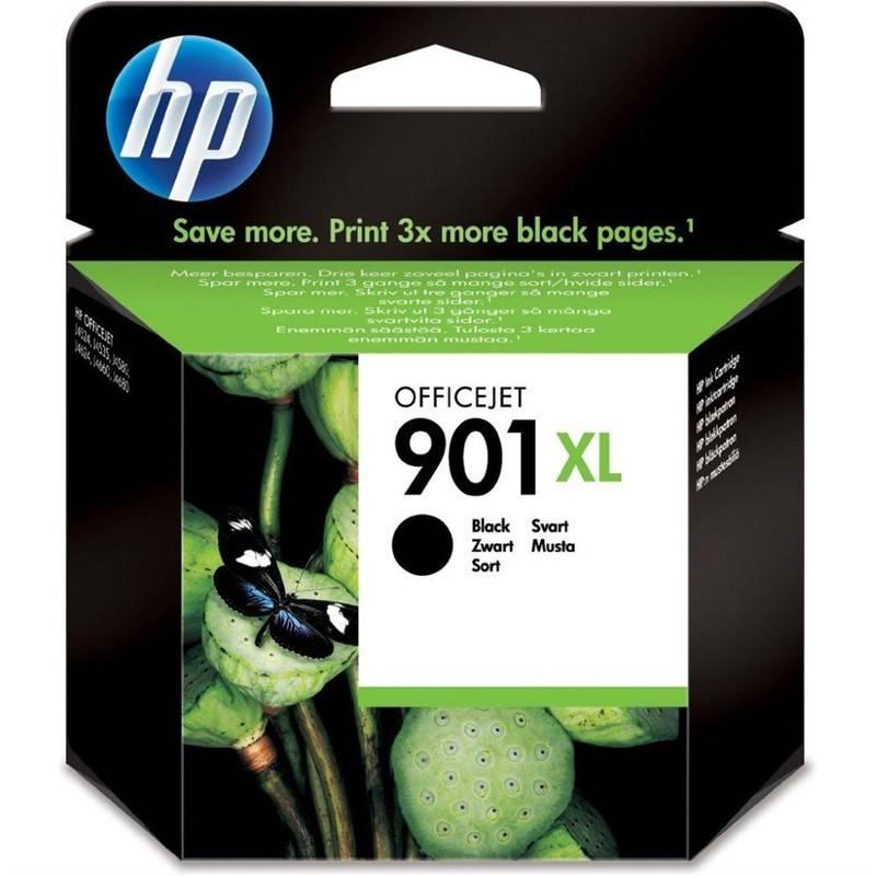 Inkoustová náplň HP No. 901XL, 700 stran - originální černá, Inkoustová, náplň, HP, No., 901XL, 700, stran, originální, černá