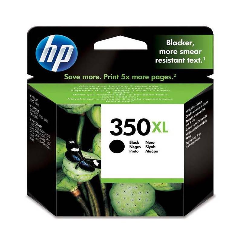 Inkoustová náplň HP Officejet 350XL, 1000 stran, černá