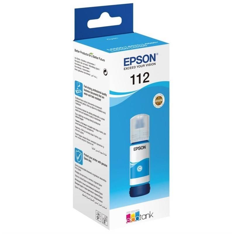 Inkoustová náplň Epson 112, 70 ml modrá, Inkoustová, náplň, Epson, 112, 70, ml, modrá