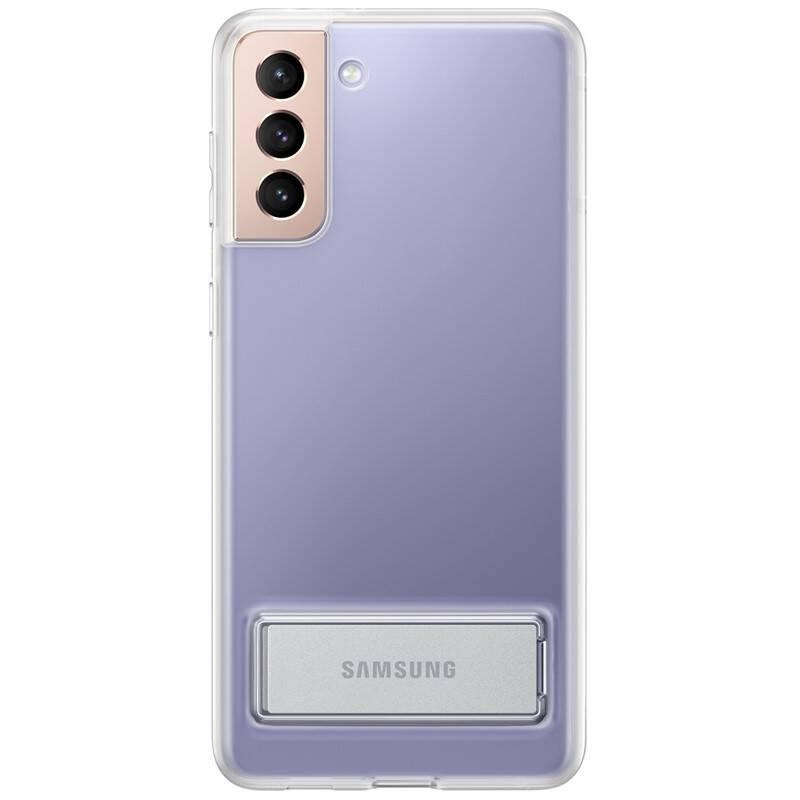 Kryt na mobil Samsung Clear Standing na Galaxy S21 průhledný
