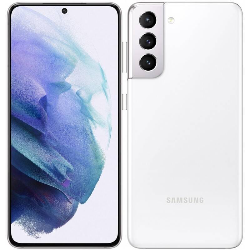 Mobilní telefon Samsung Galaxy S21 5G 128 GB bílý, Mobilní, telefon, Samsung, Galaxy, S21, 5G, 128, GB, bílý