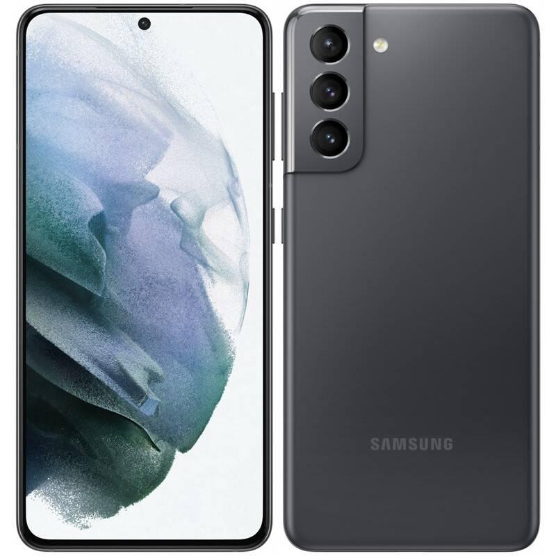 Mobilní telefon Samsung Galaxy S21 5G 256 GB šedý, Mobilní, telefon, Samsung, Galaxy, S21, 5G, 256, GB, šedý
