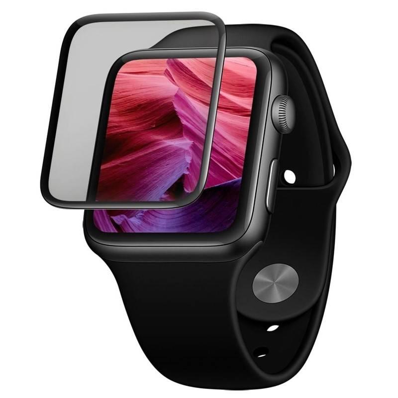 Tvrzené sklo FIXED 3D Full-Cover na Apple Watch 40mm černé, Tvrzené, sklo, FIXED, 3D, Full-Cover, na, Apple, Watch, 40mm, černé