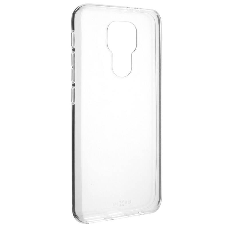 Kryt na mobil FIXED na Motorola Moto E7 Plus průhledný