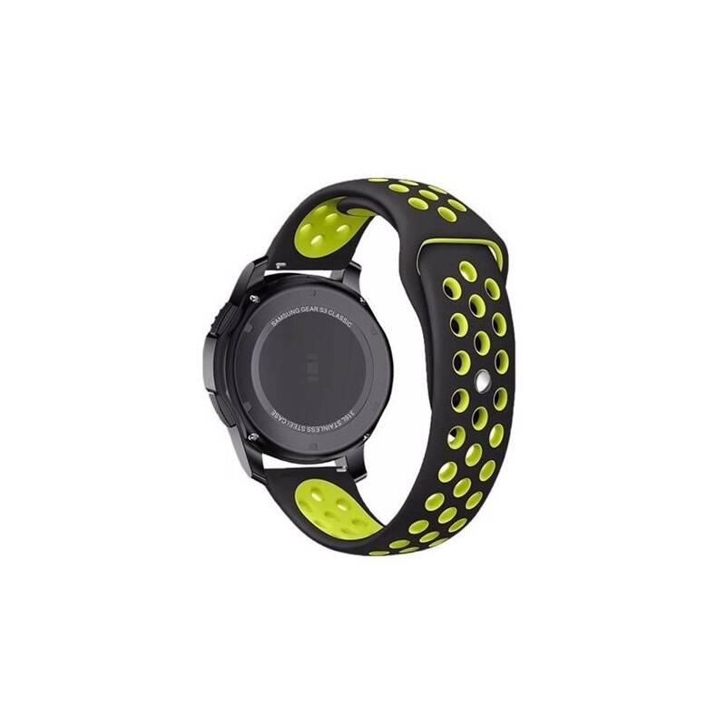 Řemínek Tactical Double univerzální 20mm černý žlutý, Řemínek, Tactical, Double, univerzální, 20mm, černý, žlutý