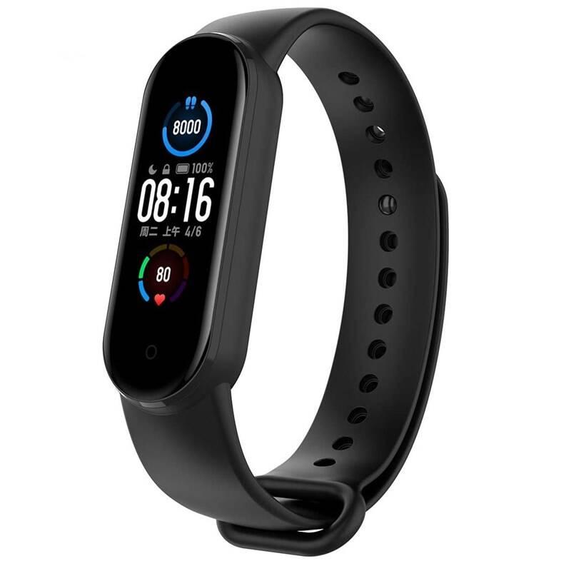 Řemínek Tactical silikonový na Xiaomi Mi Band 5 černý, Řemínek, Tactical, silikonový, na, Xiaomi, Mi, Band, 5, černý