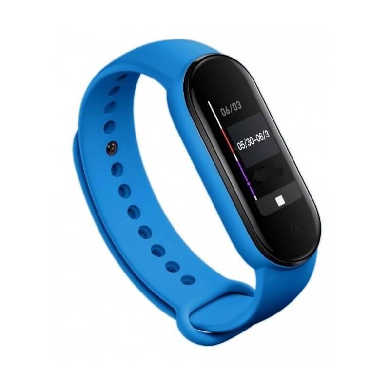 Řemínek Tactical silikonový na Xiaomi Mi Band 5 modrý, Řemínek, Tactical, silikonový, na, Xiaomi, Mi, Band, 5, modrý