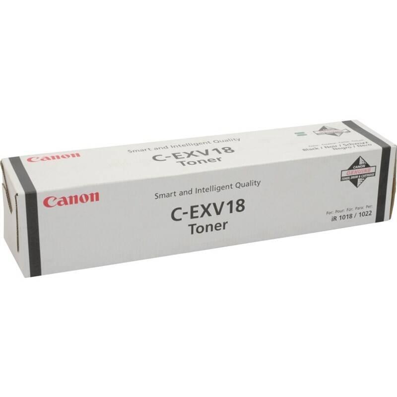 Toner Canon C-EXV18, 8400 stran - originální černý, Toner, Canon, C-EXV18, 8400, stran, originální, černý