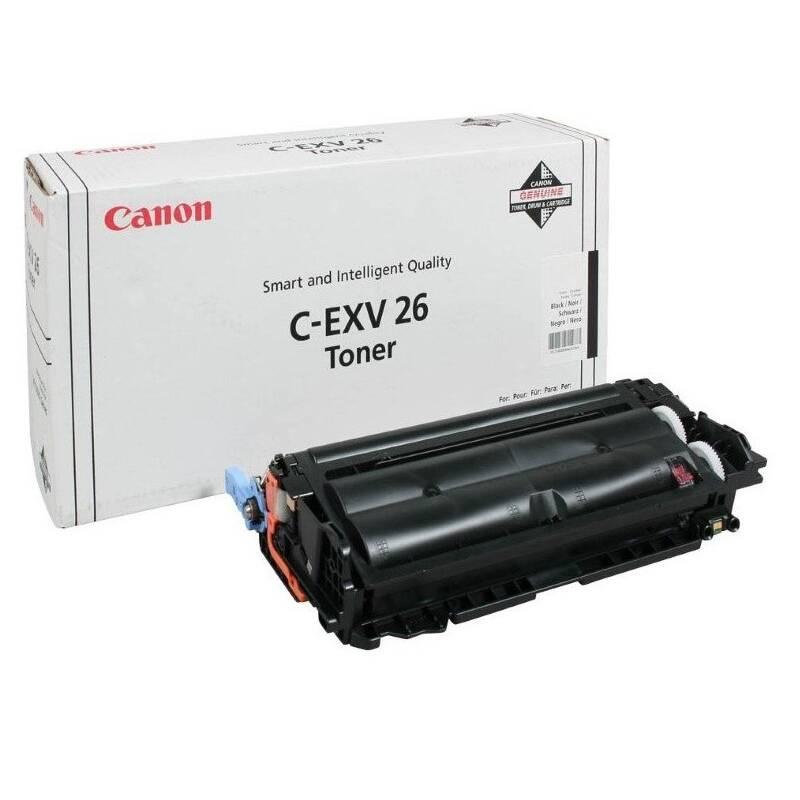 Toner Canon C-EXV26Bk, 6000 stran - originální černý, Toner, Canon, C-EXV26Bk, 6000, stran, originální, černý