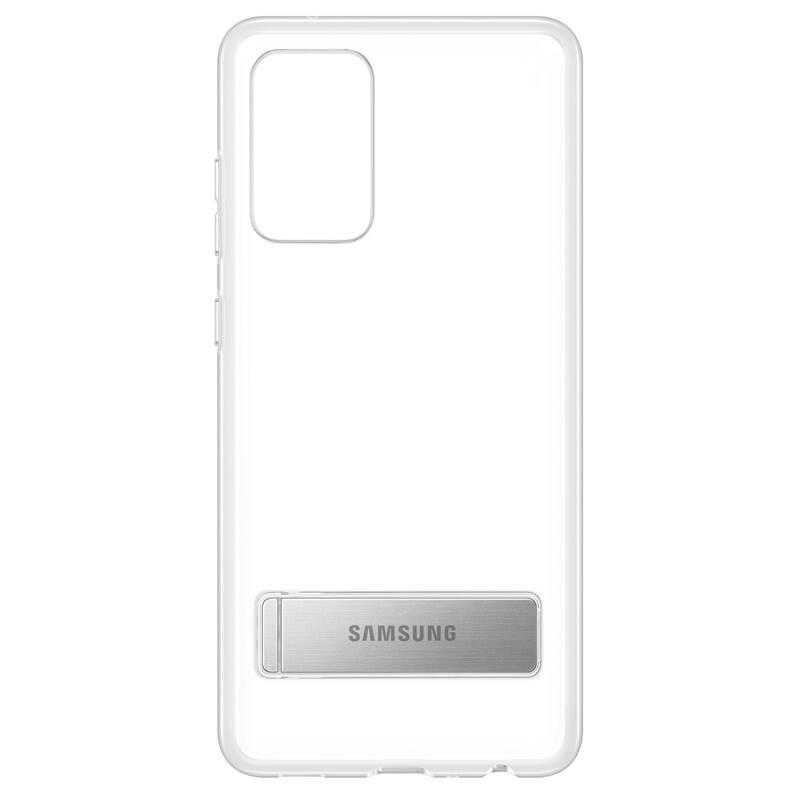 Kryt na mobil Samsung Clear Standing na Galaxy A72 průhledný