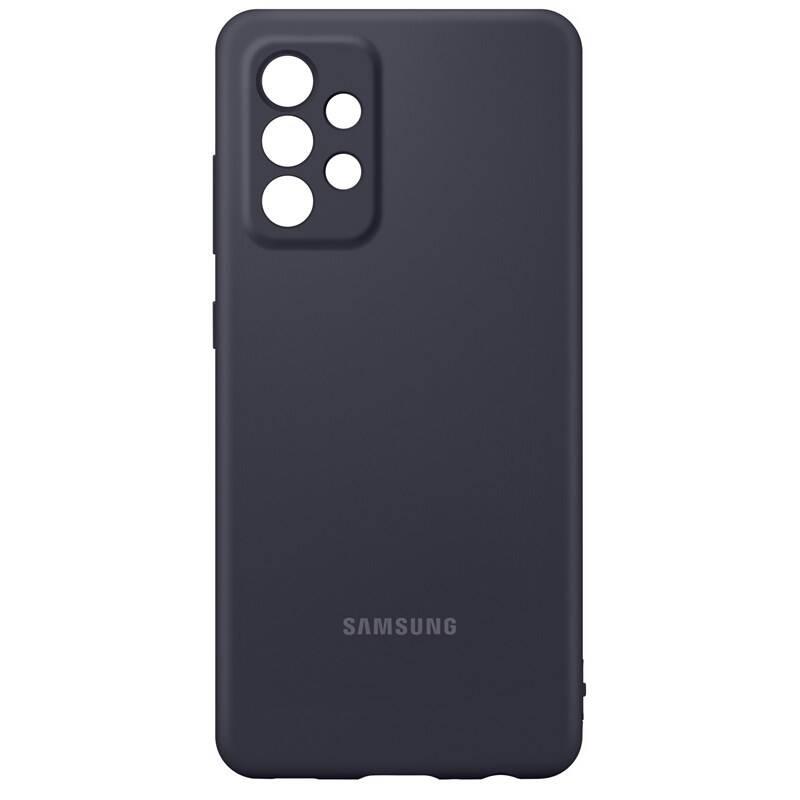 Kryt na mobil Samsung Silicon Cover na Galaxy A52 černý, Kryt, na, mobil, Samsung, Silicon, Cover, na, Galaxy, A52, černý