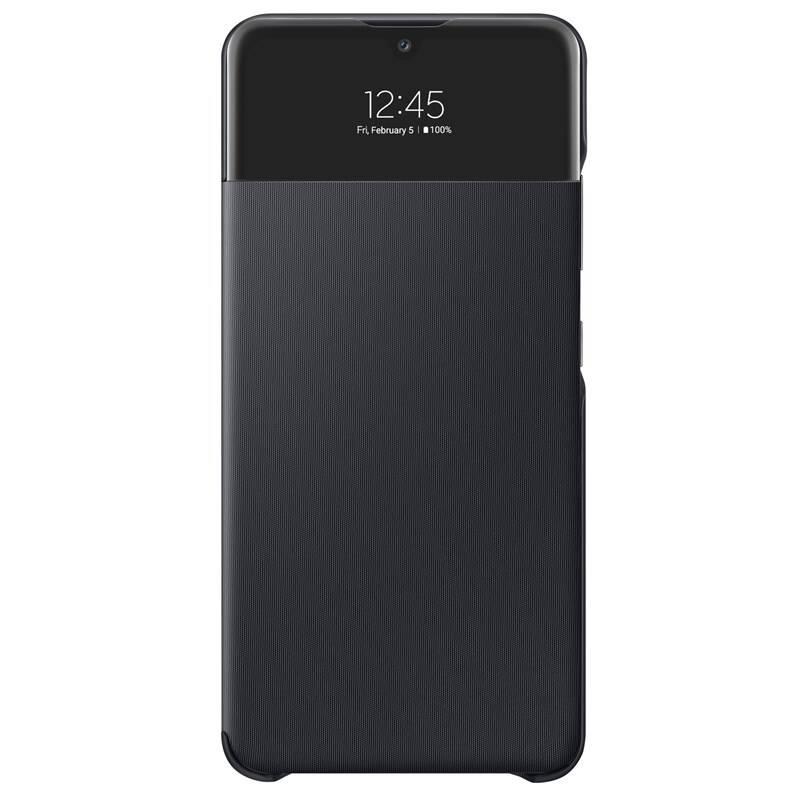 Pouzdro na mobil flipové Samsung S View Wallet Cover na Galaxy A32 LTE černé