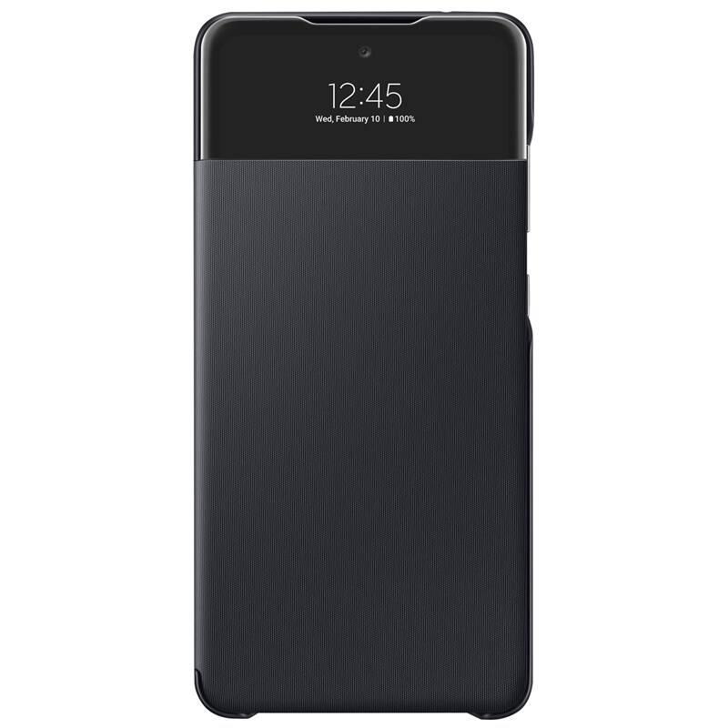 Pouzdro na mobil flipové Samsung S View Wallet Cover na Galaxy A72 černé