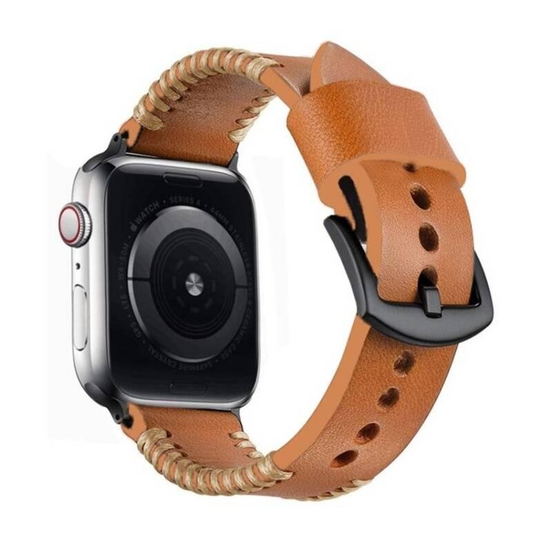 Řemínek WG na Apple Watch, koženkový