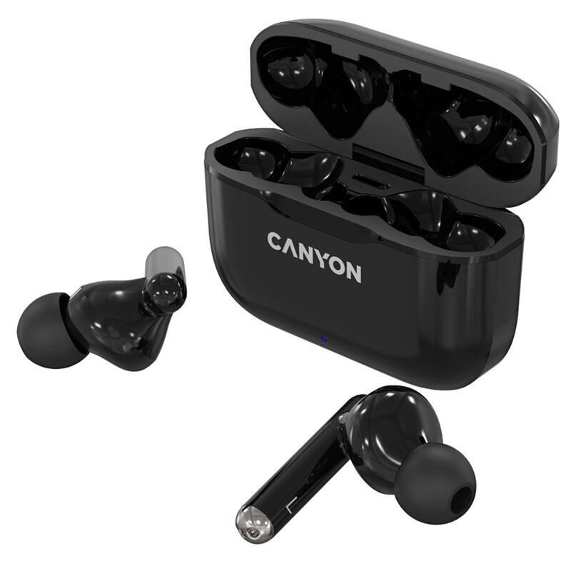 Sluchátka Canyon TWS-3 černá, Sluchátka, Canyon, TWS-3, černá