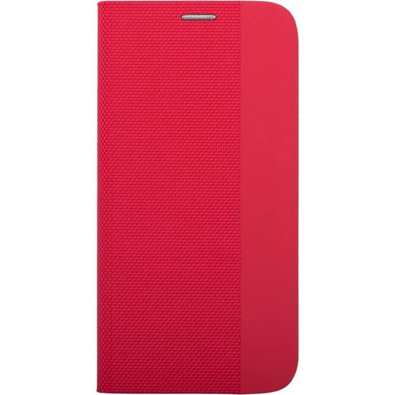 Pouzdro na mobil flipové WG Flipbook Duet na Xiaomi Redmi Note 10S červené