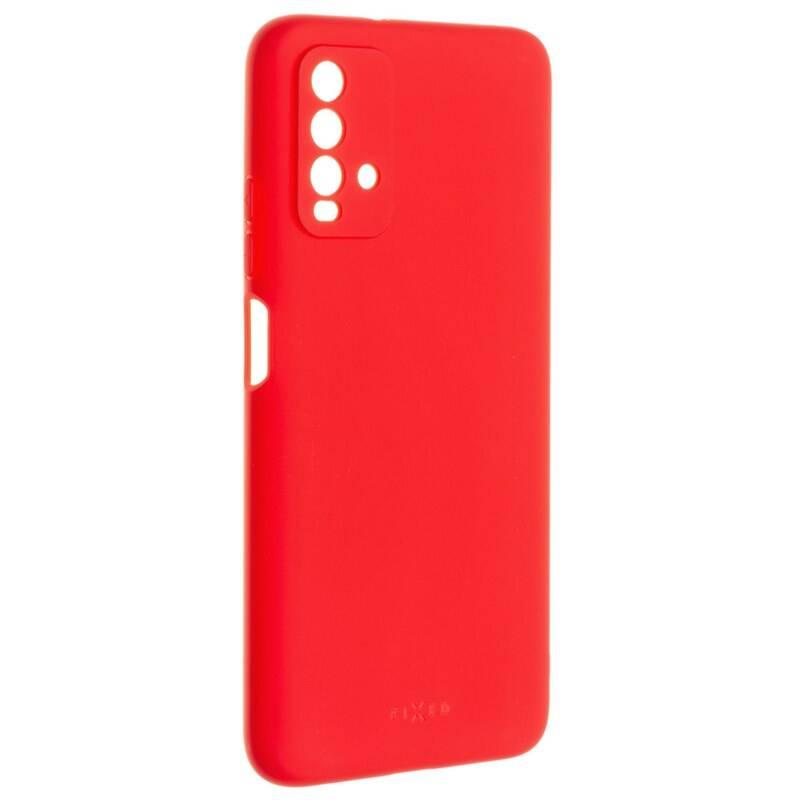 Kryt na mobil FIXED Story na Xiaomi Redmi 9T červený