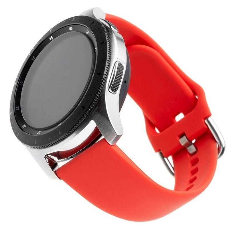 Řemínek FIXED Silicone Strap 22mm na smartwatch červený, Řemínek, FIXED, Silicone, Strap, 22mm, na, smartwatch, červený