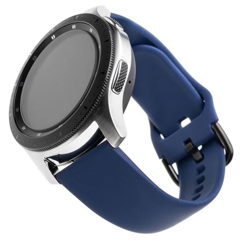 Řemínek FIXED Silicone Strap 22mm na smartwatch modrý, Řemínek, FIXED, Silicone, Strap, 22mm, na, smartwatch, modrý