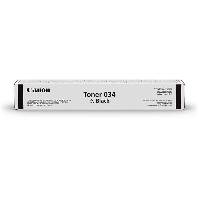 Toner Canon 034, 12000 stran černý, Toner, Canon, 034, 12000, stran, černý