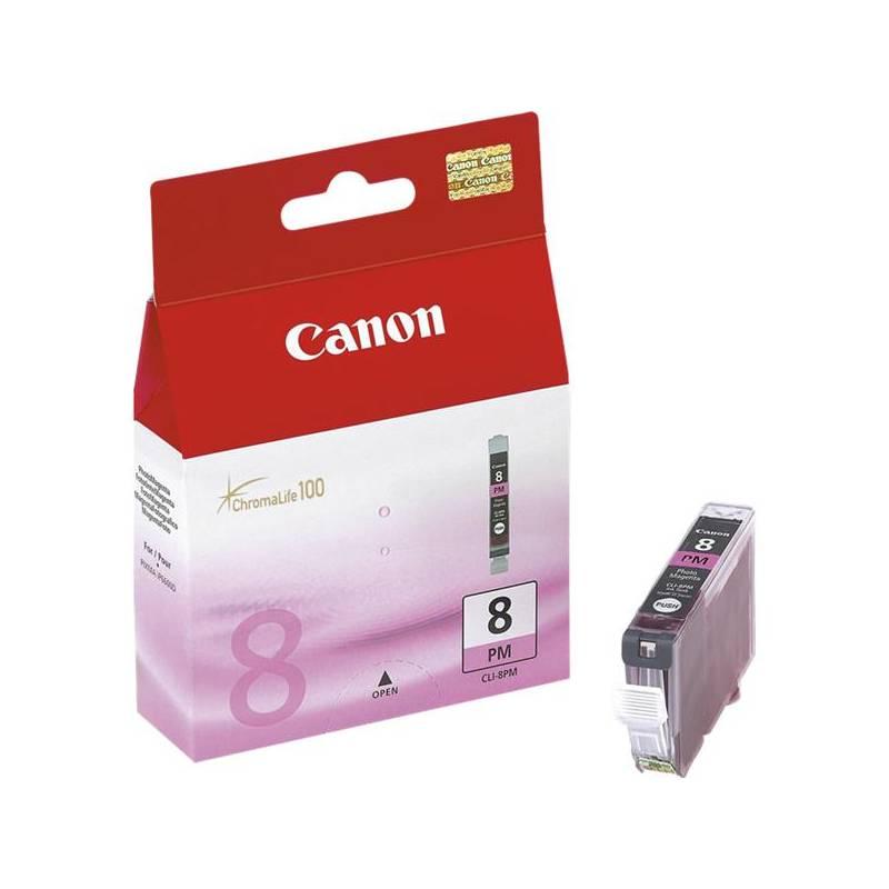 Inkoustová náplň Canon CLI-8PM, 450 stran - originální červená