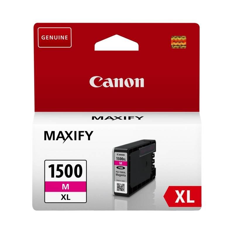 Inkoustová náplň Canon PGI-1500XL, 935 stran červená