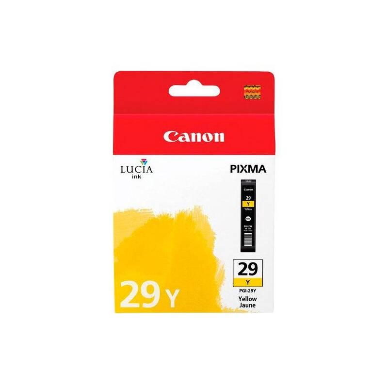 Inkoustová náplň Canon PGI-29 Y - originální žlutá, Inkoustová, náplň, Canon, PGI-29, Y, originální, žlutá