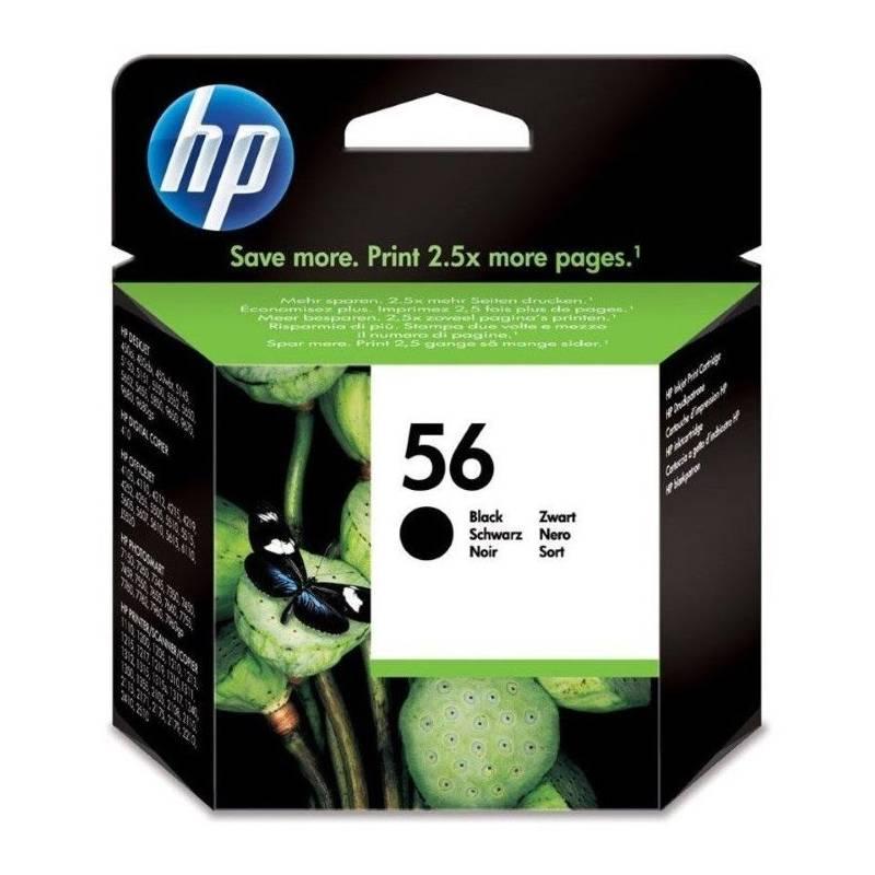 Inkoustová náplň HP No. 56, 19ml, 520 stran černá, Inkoustová, náplň, HP, No., 56, 19ml, 520, stran, černá