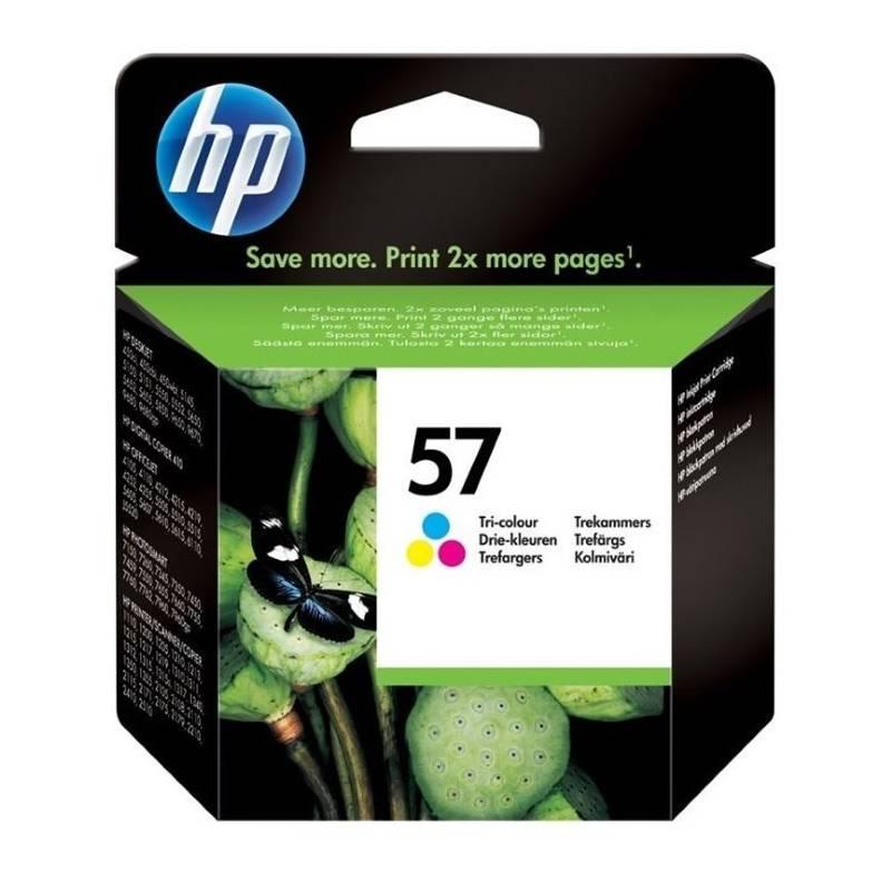 Inkoustová náplň HP No. 57 CMY, 500 stran, Inkoustová, náplň, HP, No., 57, CMY, 500, stran