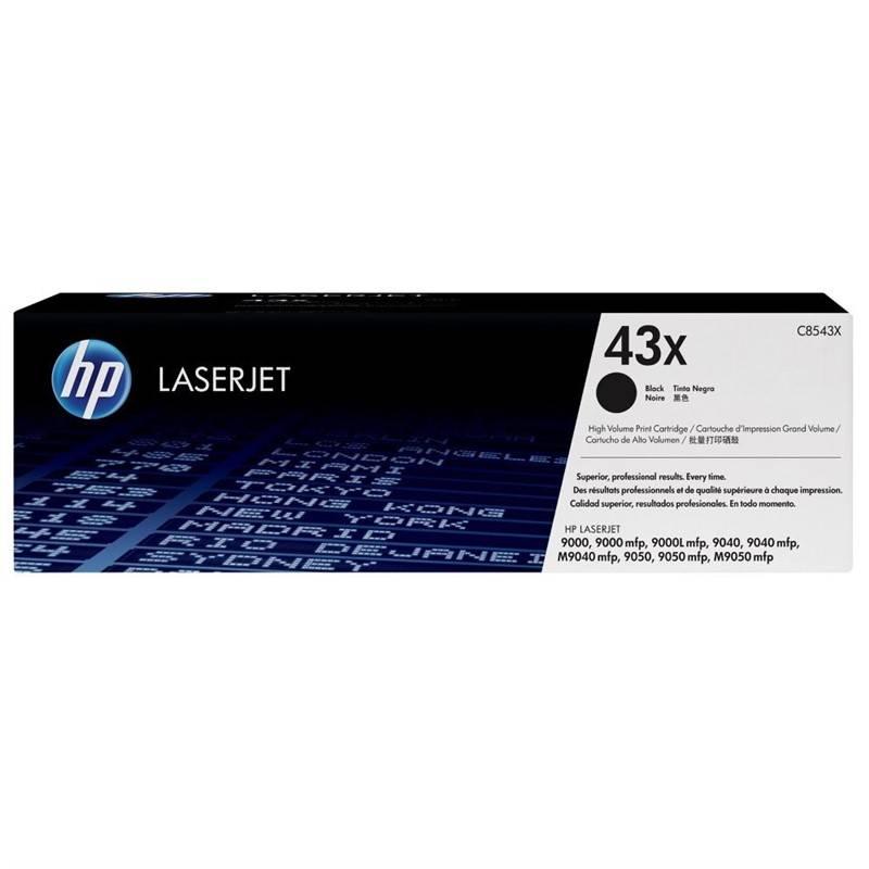 Toner HP C8543X, 30K stran - originální černá, Toner, HP, C8543X, 30K, stran, originální, černá