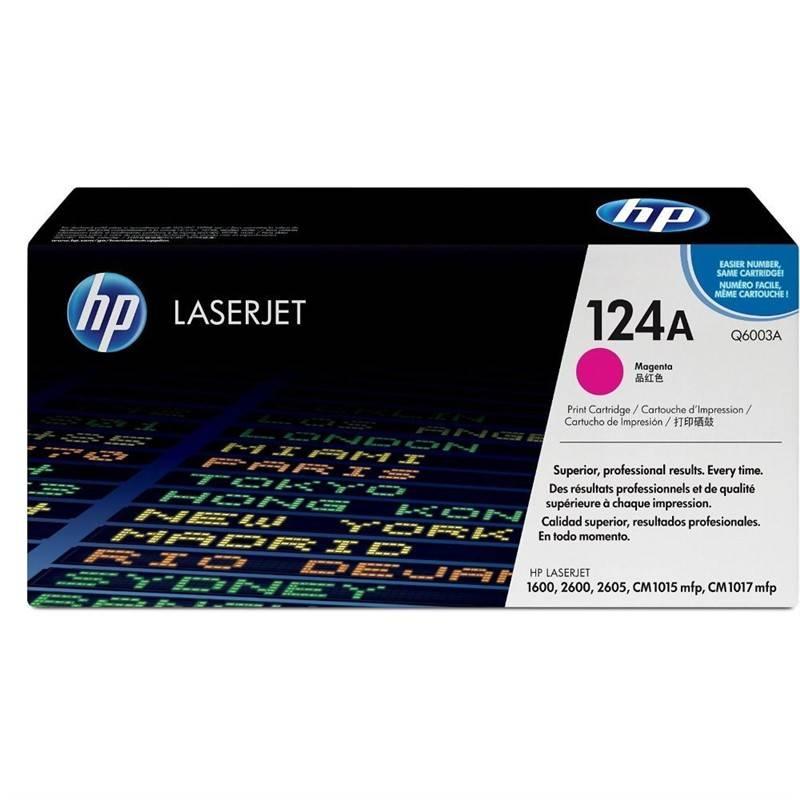 Toner HP Q6003A, 2K stran - originální červená