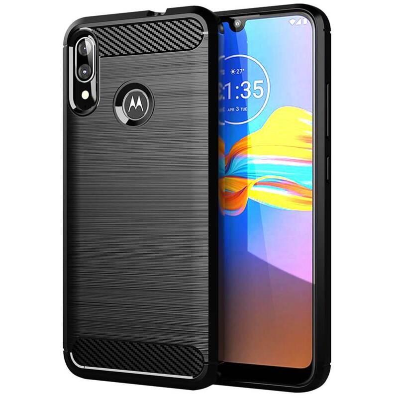 Kryt na mobil WG Carbon na Motorola Moto e6i černý, Kryt, na, mobil, WG, Carbon, na, Motorola, Moto, e6i, černý