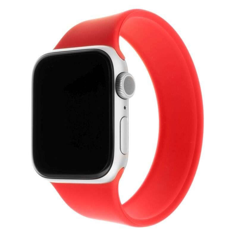 Řemínek FIXED Silicone Strap na Apple Watch 38 40mm, velikost L červený, Řemínek, FIXED, Silicone, Strap, na, Apple, Watch, 38, 40mm, velikost, L, červený