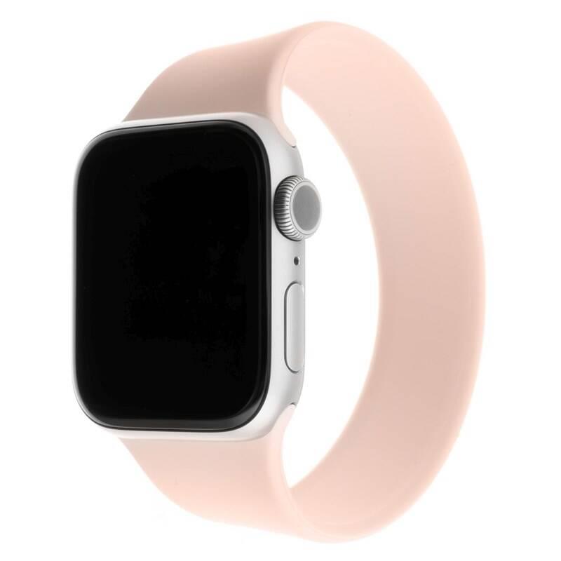 Řemínek FIXED Silicone Strap na Apple Watch 38 40mm, velikost L růžový, Řemínek, FIXED, Silicone, Strap, na, Apple, Watch, 38, 40mm, velikost, L, růžový