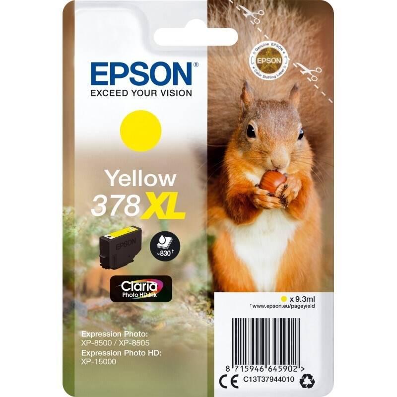 Inkoustová náplň Epson 378, 830 stran černá, Inkoustová, náplň, Epson, 378, 830, stran, černá