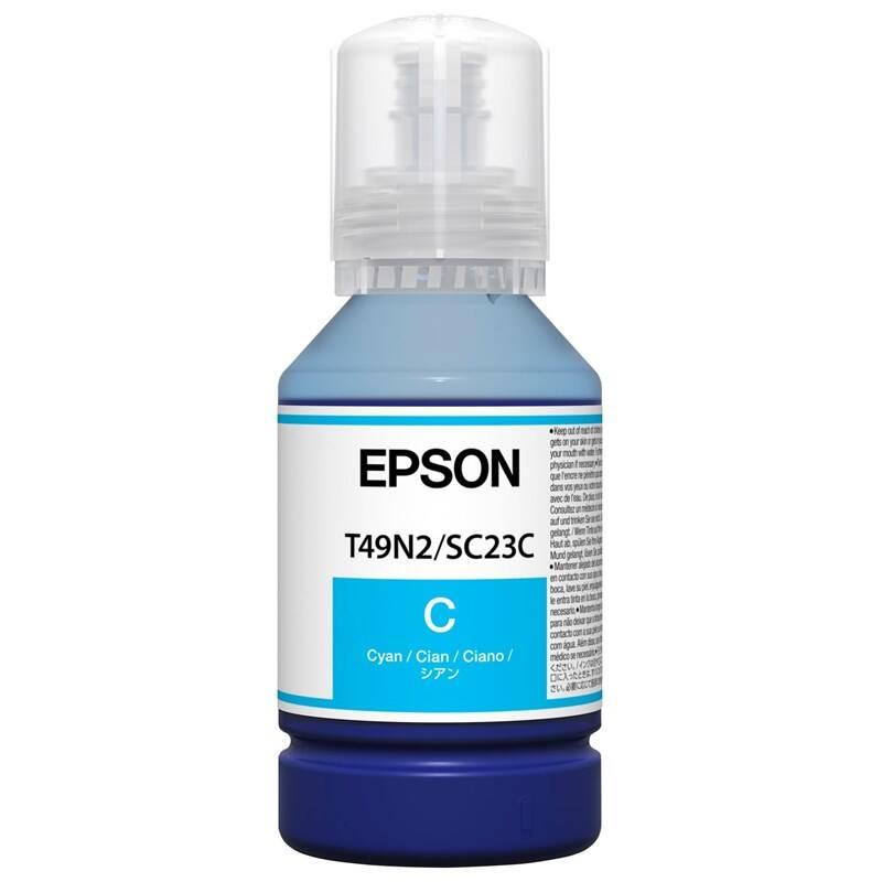 Inkoustová náplň Epson T49H2, 140 ml modrá, Inkoustová, náplň, Epson, T49H2, 140, ml, modrá