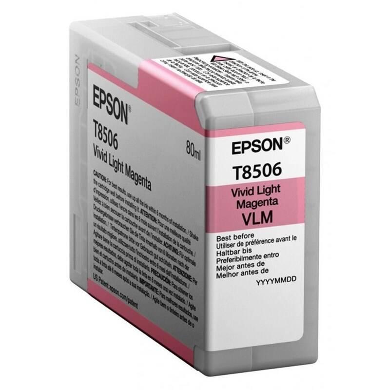 Inkoustová náplň Epson T8506, 80 ml,