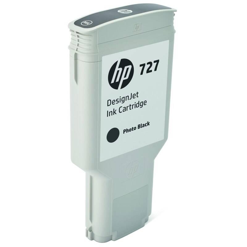 Inkoustová náplň HP 727, 300ml - Foto černá