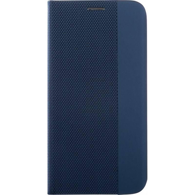 Pouzdro na mobil flipové WG Flipbook Duet na Samsung Galaxy S21 FE modré