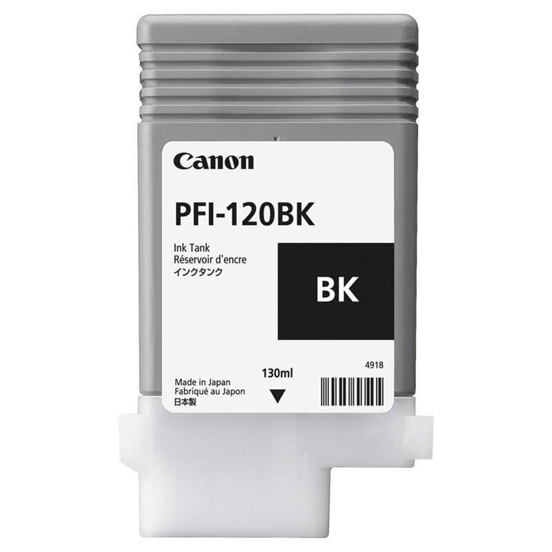 Inkoustová náplň Canon PFI-120BK, 130 ml černá, Inkoustová, náplň, Canon, PFI-120BK, 130, ml, černá