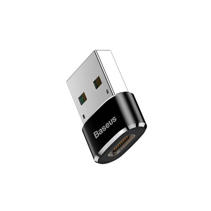 Redukce Baseus USB USB-C černá, Redukce, Baseus, USB, USB-C, černá