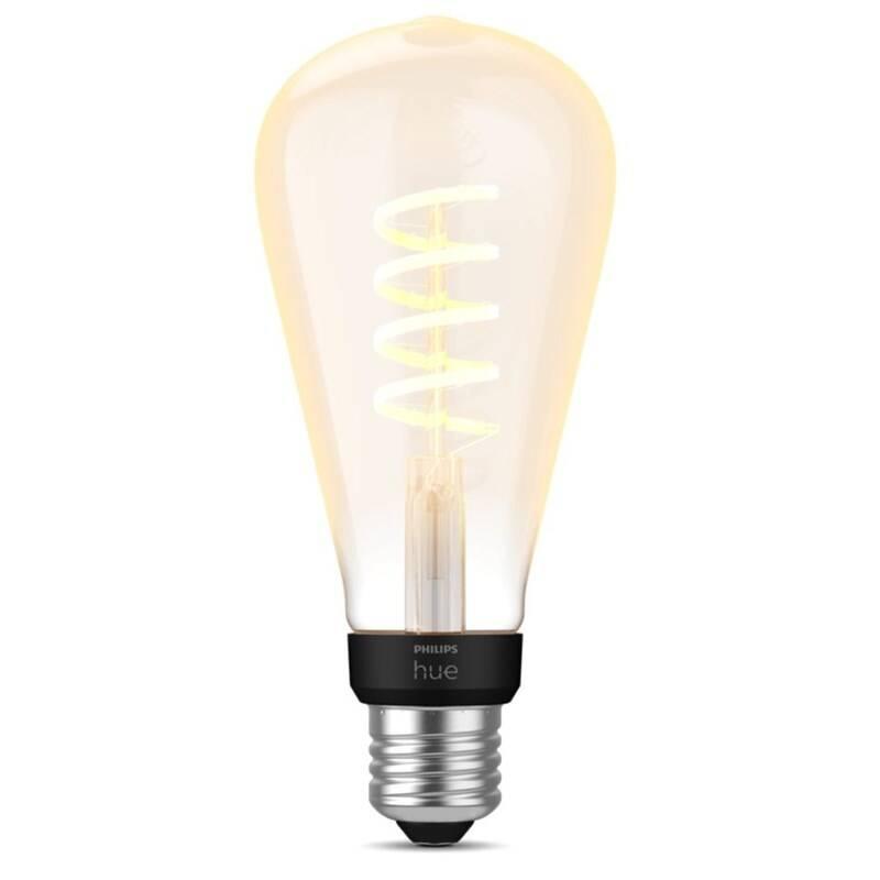 Žárovka LED Philips Hue Bluetooth, filament ST72, 7W, E27, White Ambiance