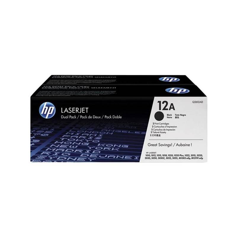 Toner HP Q2612AD, 2K stran - originální černý