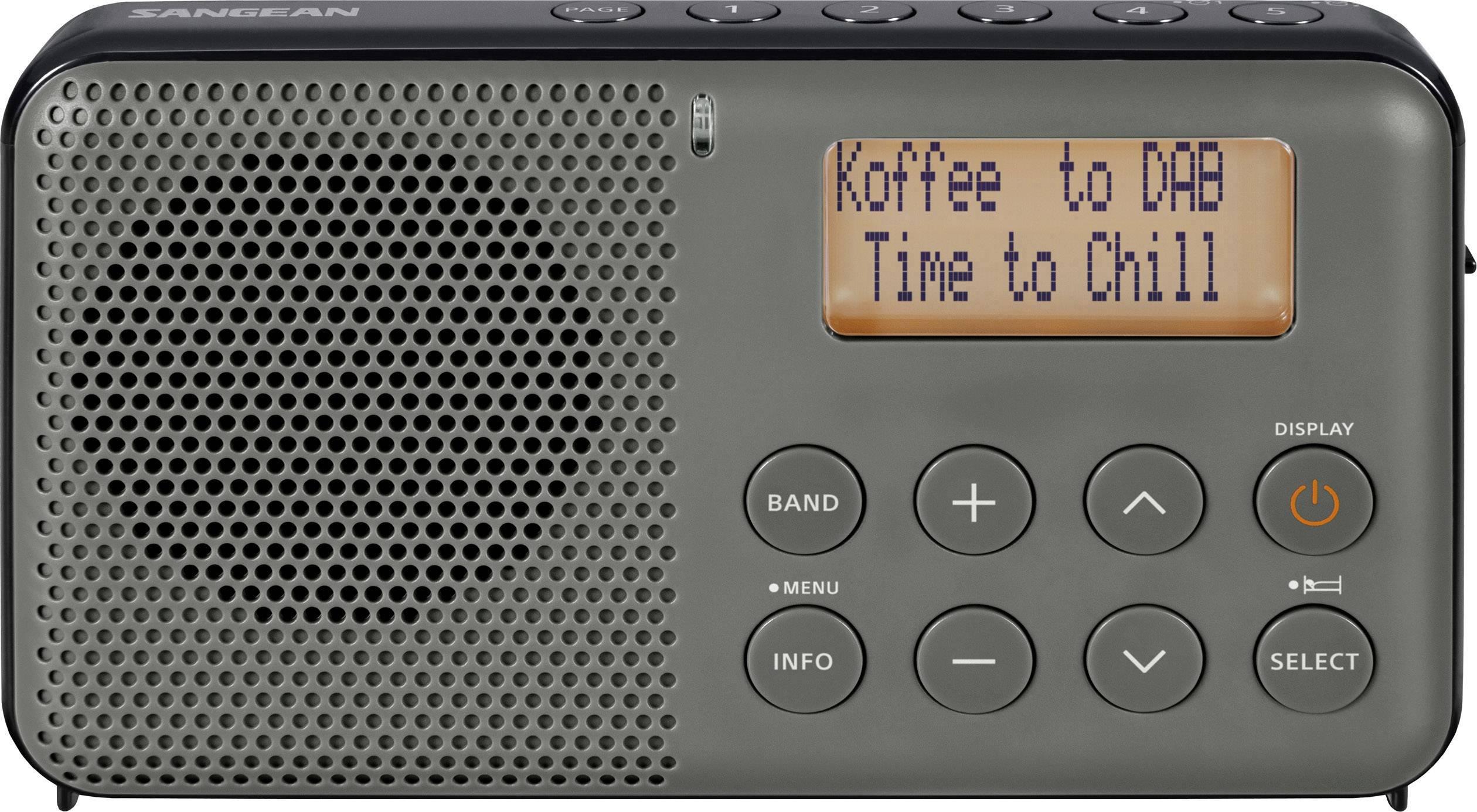 DAB přenosné rádio Sangean Pocket 640 (DPR-64)