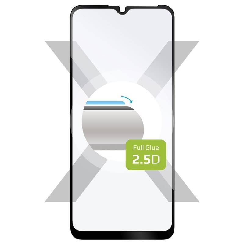 Tvrzené sklo FIXED Full-Cover na Motorola Moto E20 černé