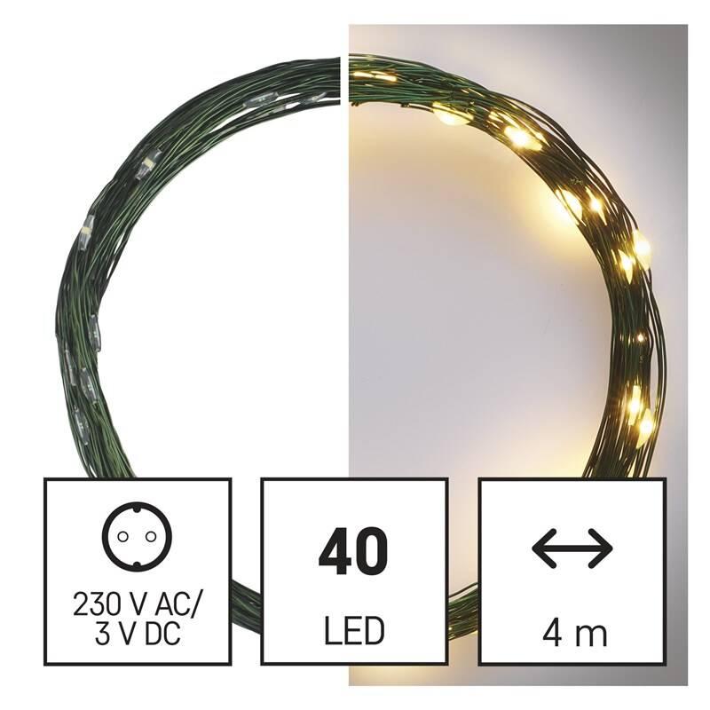 Vánoční osvětlení EMOS 40 LED nano