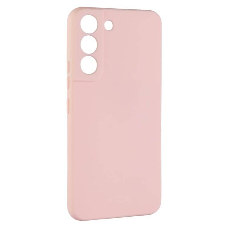 Kryt na mobil FIXED Story na Samsung Galaxy S22 5G růžový