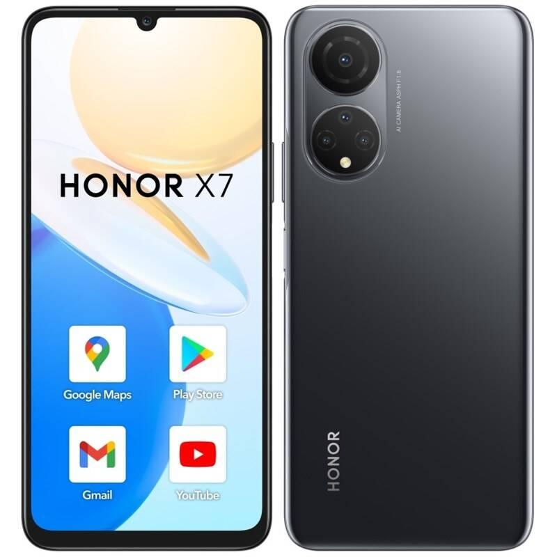 Mobilní telefon Honor X7 černý, Mobilní, telefon, Honor, X7, černý