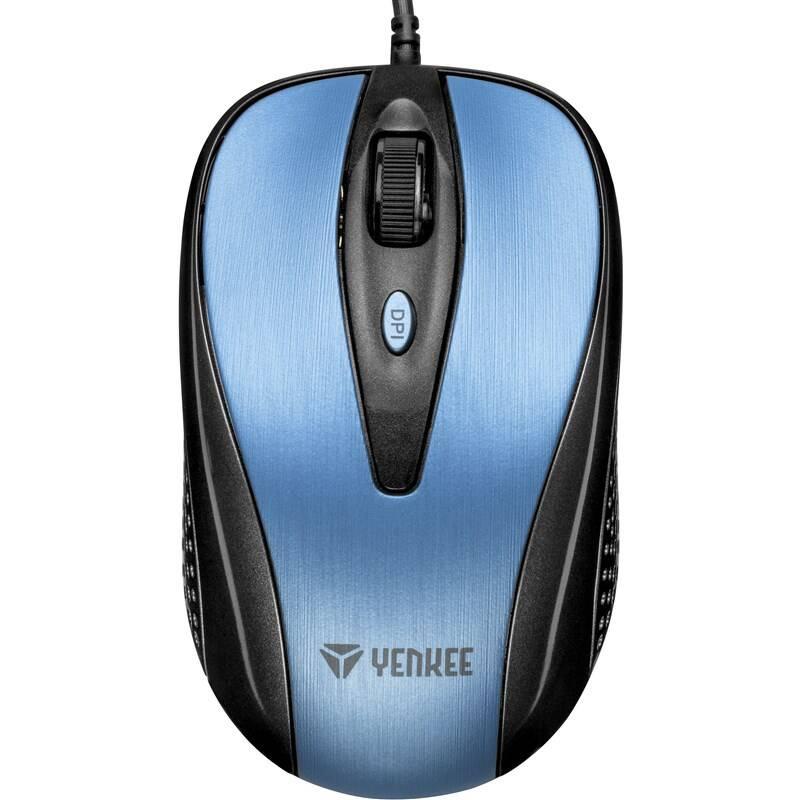 Myš YENKEE YMS 1025BE USB Quito modrá